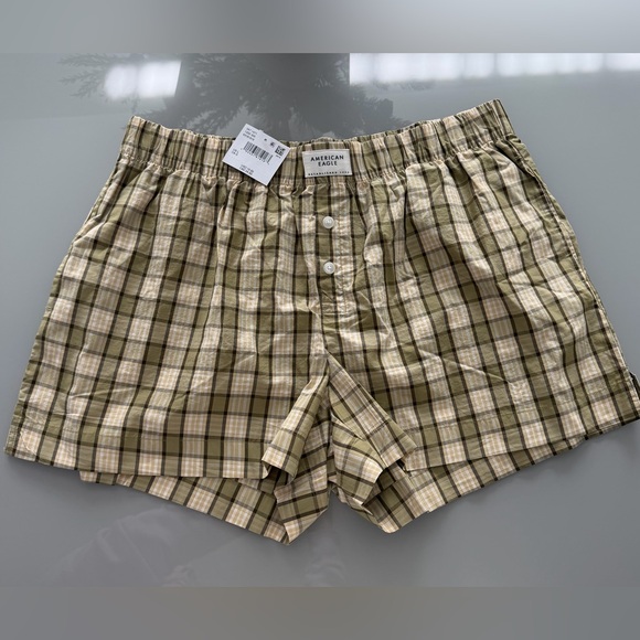 American Eagle Outfitters Other - AE Plaid Boxer Sleep Shorts